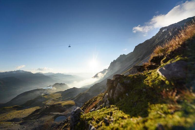 Landhaus Hüttl Sankt Anton am Arlberg Exterior foto